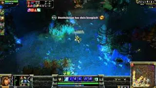 League of Legends - Ashe owning Annie (SO CLOSE)
