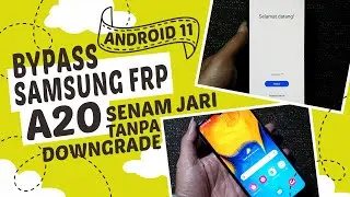 Senam Jari Work 100% Bypass Frp Samsung Galaxy A20 Android 11 Tanpa Downgrade