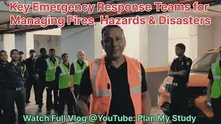 Key Emergency Response Teams for Managing Fires, Hazards, and Disasters! 