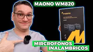 MICROFONOS INALAMBRICOS MAONO WM820 