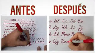 COMO MEJORAR TU LETRA. 9 EJERCICIOS DE CALIGRAFÍA.