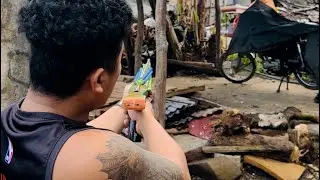 High power 50cm speargun at super accurate at patama | Arat na pagbabalik ni negneg kulots tv