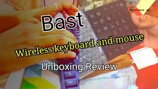 Wireless keyboard and mouse Unboxing and review | By Goodboy bharat suthar