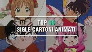 TOP 50 SIGLE CARTONI ANIMATI (LE MIE PREFERITE🤣🎉🎇🕋💥)