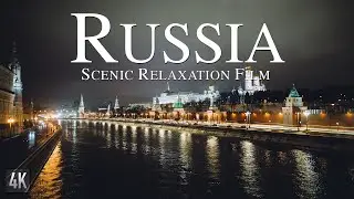 Russia 4K Scenic Relaxation Drone Film | Россия 4K | Russian Panoramic Nature Video