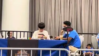 Fastest 2x2 Solve at North American Championships 2024 - 0.69 2x2 Solve (PR2)