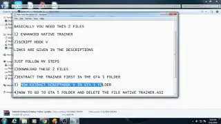 HOW TO INSTALL ENHANCED NATIVE TRAINER IN GTA 5