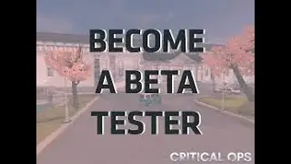 How to become a Beta tester Critical Ops in 2024