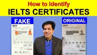 How to Identify IELTS Certificates || Fake Vs. Real
