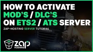 How to activate MODS & DLC'S on Euro/American Truck Simulator Server | WORKING 2025