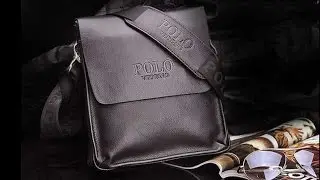 Шикарная мужская сумка POLO + подарок!