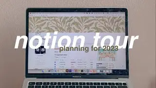 notion tour & free template! 🖇 planning for 2023 | ft. Xmind
