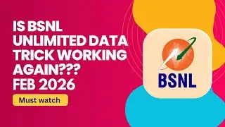 Is BSNL unlimited data trick working again? 
