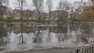 Running in Ice cold winter morning in UK.