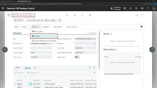 Business Central short video: Reopen/undo finished production orders
