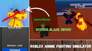 Got a Scissor Blade Sword | Roblox Anime Fighting Simulator | S4 Gaming Life