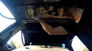 CORRECT SOUNDPROOFING FOR THE HYUNDAI SOLARIS CEILING. HOW TO REMOVE THE HYUNDAI SOLARIS CEILING.