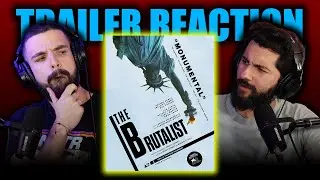 THE BRUTALIST (2024) TRAILER REACTION!