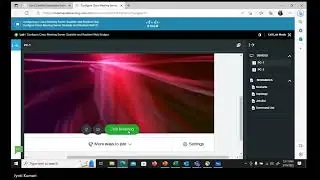 Testing Cisco Meeting server scalability and resilient deployment with lab demonstration- part 1