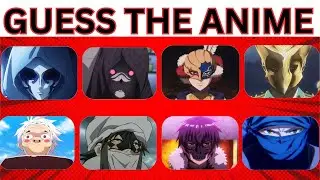 GUESS THE ANIME FROM MASKED CHARACTERS | 🎭 GUESS 50 MASKS 👺👹