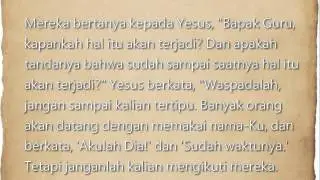 Akhir Dunia dan Kedatangan Kedua Tuhan Yesus Kristus