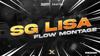 SG LISA - BLACKPINK | PUBG SMOOTH velocity MONTAGE | BGMI EDIT | REDOX