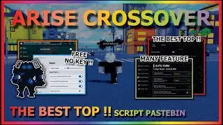 ARISE CROSSOVER Script Pastebin 2025 AUTO FARM, AUTO DUNGEON, SELL, UPGRADE, MOUNT, AUTO RANK (BEST)