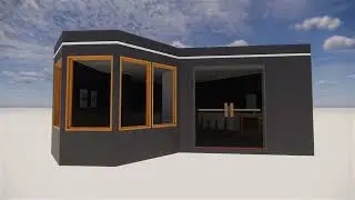 Cafe | Revit | Enscape Rendering | BIM (Building Information Modeling) | Rendering