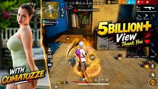 😱 I Played Free Fire With Comatozze! 🔥 | 5 BILLION+ Views 