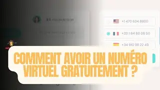 OBTENEZ un NUMÉRO de TÉLÉPHONE VIRTUEL GRATUIT en 2024 ! (Sans engagement ?)