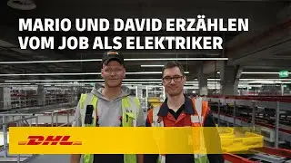 Was machen eigentlich…? I Mario und David als Elektriker am DHL Hub Leipzig