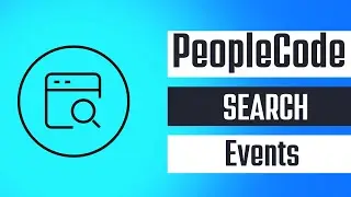 PeopleCode Search Events with Hands-ON Tutorial - Sameer Pravin Ranalkar