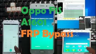 Oppo F1S A1601│Screen Lock Removal Via SP Flash Tool