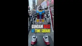 OMG! Bandai Bought Gundam to Time Square