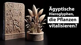 Ägyptische Hieroglyphen, die Pflanzen vitalisieren?