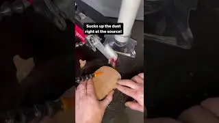 Dust Solution While Power Carving