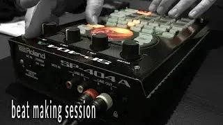 Beat Making Session V [SP-404A | SP-202] (Chopping Jazz Guitar Samples | Lo-Fi Sample Rates)