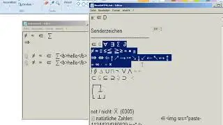 HowTo: write mathsymbols / special characters easily (without LaTeX) (EN)
