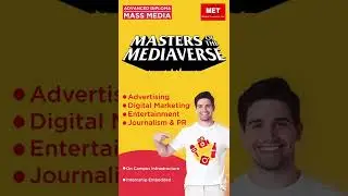 Masters of the MediaVerse | PG in Mass Media | Admissions Open 2022
