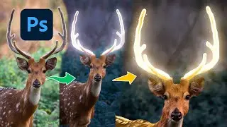 Glow effect in PHOTOSHOP 2023 - Photoshop Tutorials