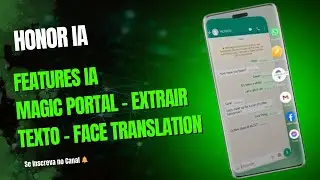 HONOR IA - Features IA MagicOS 9.0 #inteligenciaartificial #honormagic6pro #honor #magicos