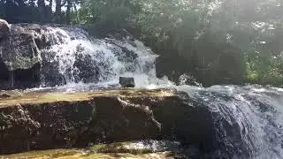 Водопад на реке Кунгурка 10 июня 2020 г.