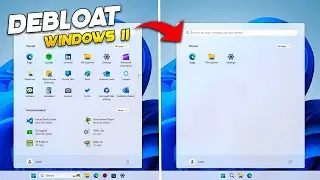 How to Debloat Windows 11✨Step-By-Step [2024]🖥️💻