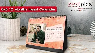 Personalized Photo Calendar | Zestpics