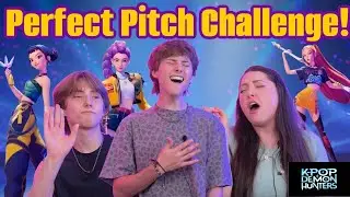 KPOP DEMON HUNTERS PERFECT PITCH CHALLENGE 🎤