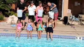 Mandee and the ABC girls Ice Bucket Challenge!
