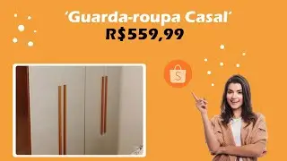 Guarda-roupa Casal 4 Portas 2 Gavetas França