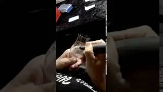 How it is made by de ambachtelijk glasgraveur