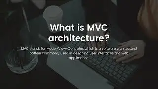 Understanding MVC architecture in Nepali | XDezo Learning |