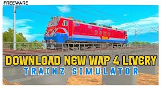 DOWNLOAD NEW WAP-4 22896 LIVERY FOR TRAINZ SIMULATOR ANDROID BY ME.